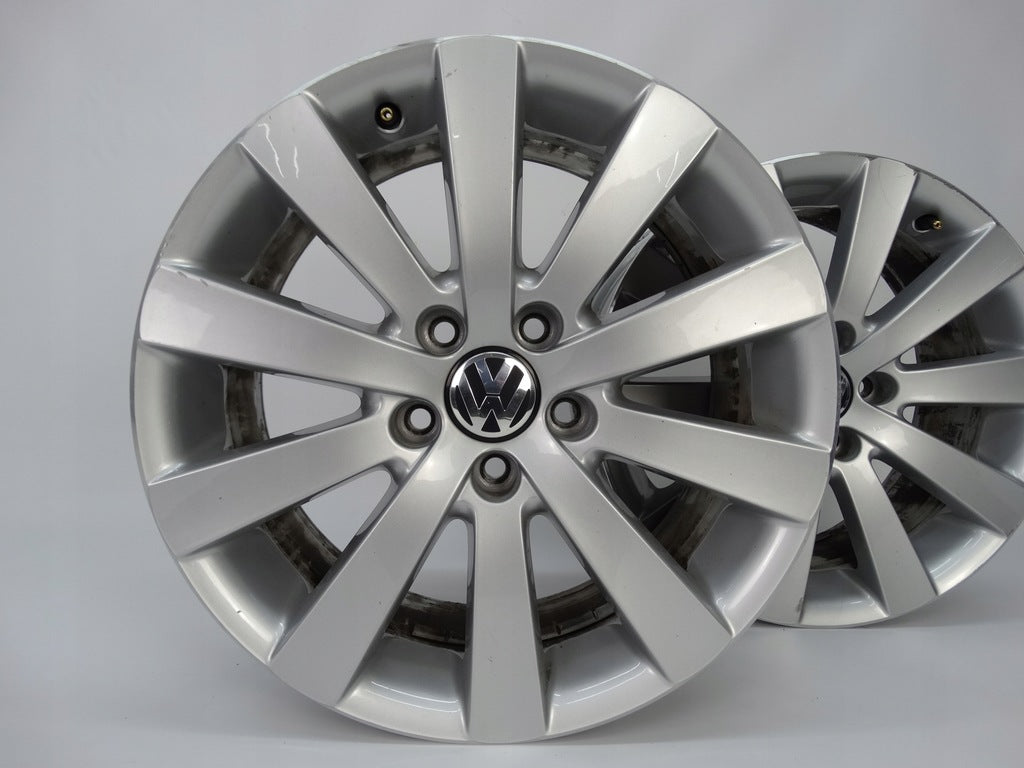 4x Alufelge 17 Zoll 7.5" 5x112 47ET Glanz Silber 3C0601025AJ VW Passat Rim Wheel FEL3934666664ea