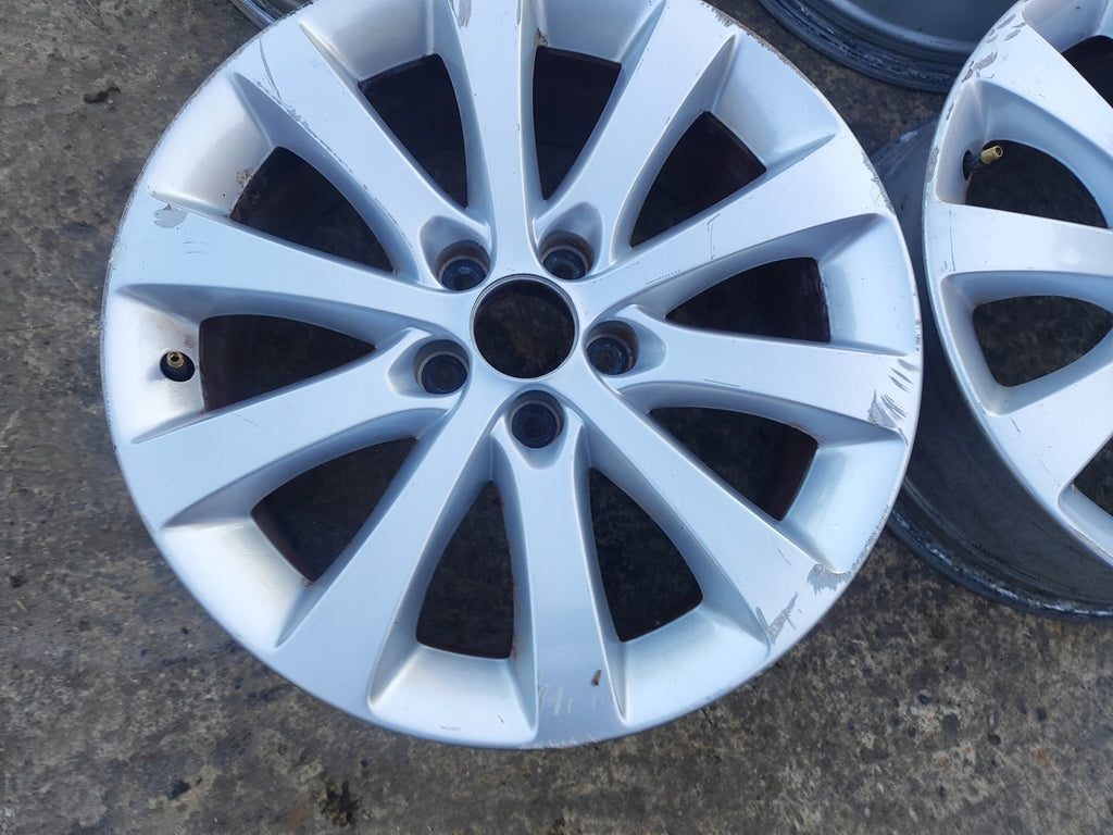 4x Alufelge 17 Zoll 7.0" 5x110 35ET Glanz Silber 13269541 Opel Meriva B FEL7016397900je