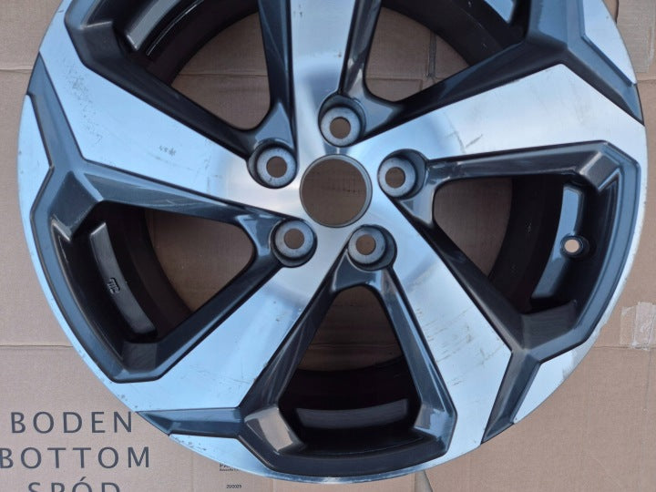 1x Alufelge 18 Zoll 7.0" 5x114.3 35ET Toyota Rav 4 Iv Rim Wheel FEL2561278168fl