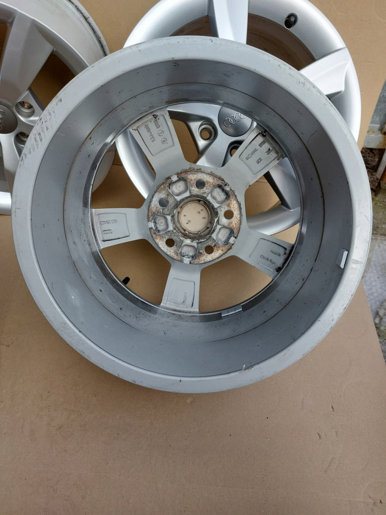 4x Alufelge 16 Zoll 7.5" 5x112 37ET Glanz Silber 4G0071496 Audi A6 C7 Rim Wheel FEL7711646080zr