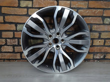 Load image into Gallery viewer, 1x Alufelge 21 Zoll 9.5" 5x120 49ET Glanz Silber DK621007FA Land Rover Sport FEL6306936775dl