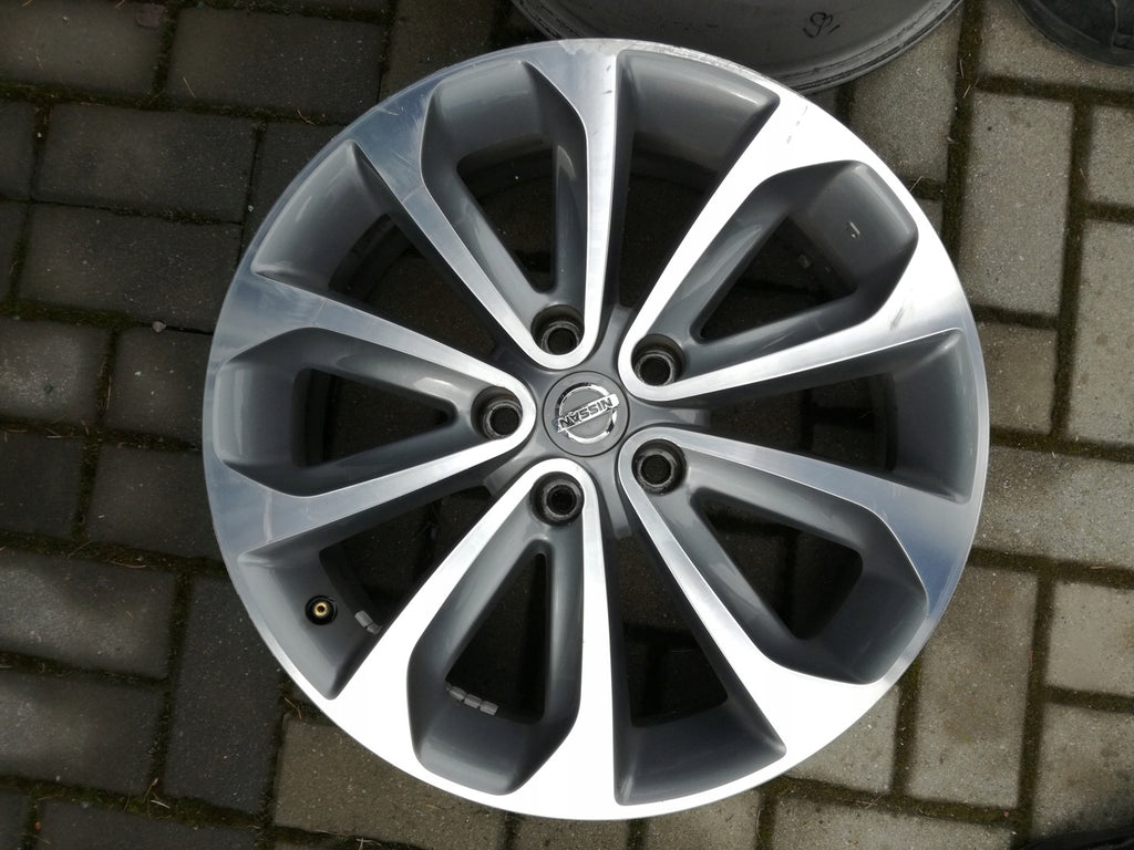 1x Alufelge 18 Zoll 6.5" 5x114.3 8086-22 Nissan Qashqai Rim Wheel