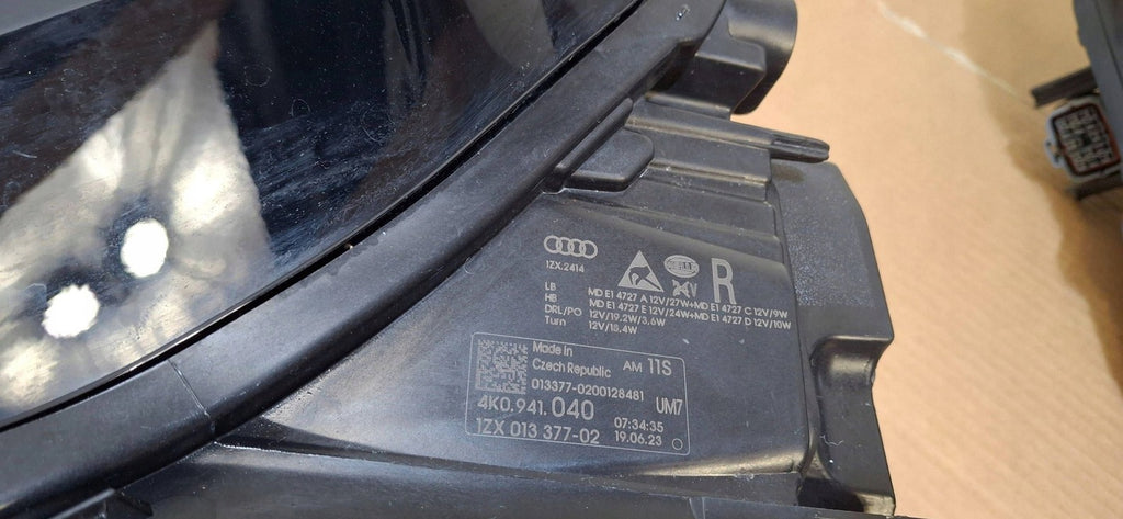 Frontscheinwerfer Audi A6 C8 4K0941040 LED Rechts Scheinwerfer Headlight SCH4591344212jh