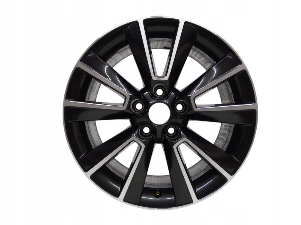 1x Alufelge 17 Zoll 7.0" 5x112 45ET Glanz Schwarz 5L0601025AC Skoda Yeti FEL1946151694la