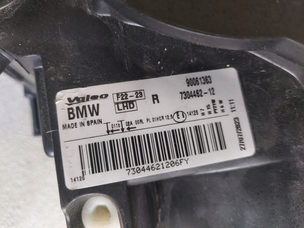 Frontscheinwerfer BMW F22 F23 7304461 Ein Stück (Rechts oder Links) Headlight SCH3601263824xb