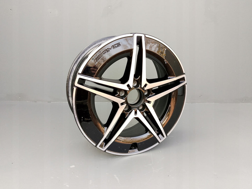 1x Alufelge 19 Zoll 7.5" 5x112 53 5ET A2434011700 Mercedes-Benz Eqb X243 FEL6623423333pv