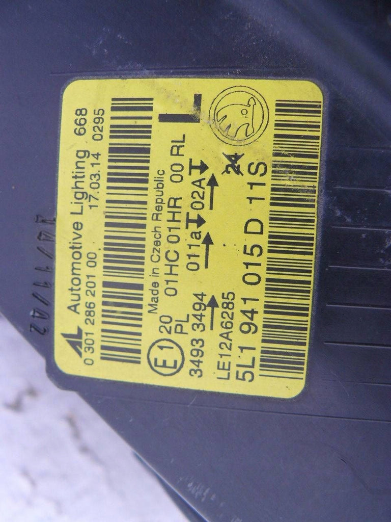 Frontscheinwerfer Skoda Yeti 5L1941015D Links Scheinwerfer Headlight