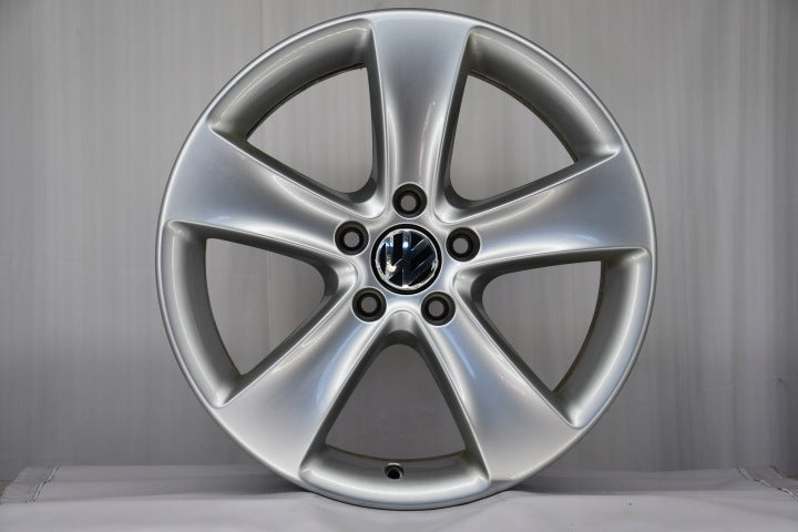 4x Alufelge 17 Zoll 6.5" 5x112 39ET 3C8601025F VW Rim Wheel FEL2875024858ea