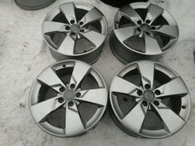 Load image into Gallery viewer, 4x Alufelge 17 Zoll 7.0" 5x112 47ET Silber 8S0601025J Audi A6 A4 Rim Wheel FEL5219278112up