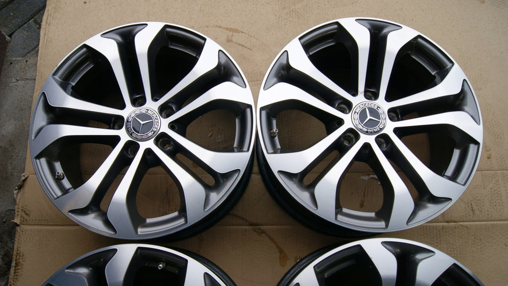 4x Alufelge 17 Zoll 7.5" 5x112 A2544010600 Mercedes-Benz Rim Wheel FEL8718505993ab
