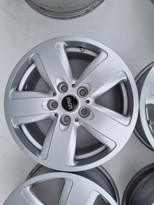 4x Alufelge 16 Zoll 7.0" 5x112 52ET 6856043 Mini Rim Wheel FEL3374037159pd