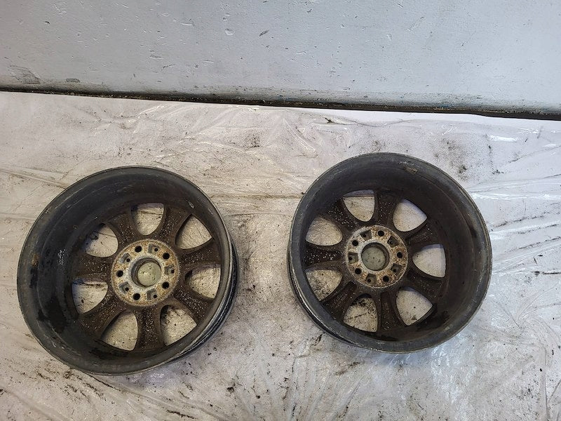 4x Alufelge 16 Zoll 7.0" 5x120 34ET Schwarz BMW E36 E46 E90 E87 Rim Wheel FEL9718997139th