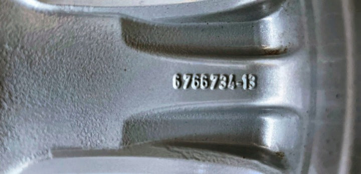 1x Alufelge 16 Zoll 7.0" 5x120 47ET 6766734 BMW 1 Rim Wheel FEL2950577813qd