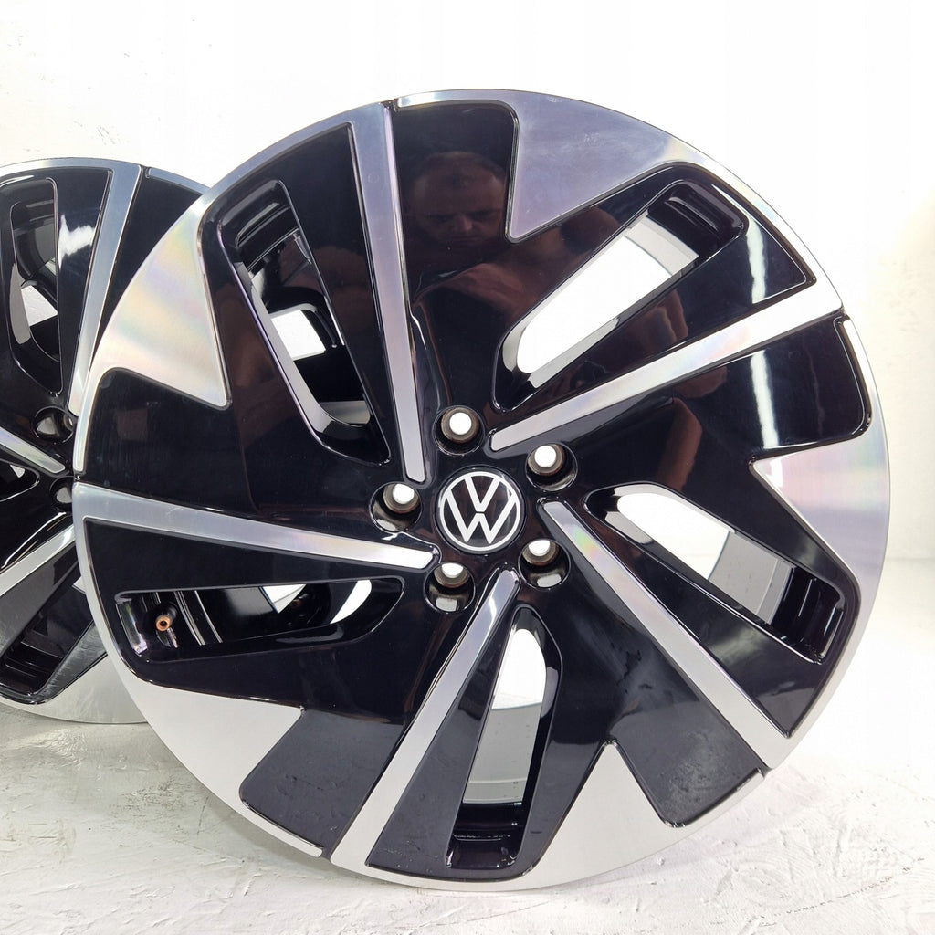 4x Alufelge 19 Zoll 8.0" 5x112 45ET Schwarz 14B601025C VW I Rim Wheel FEL2564764536vo