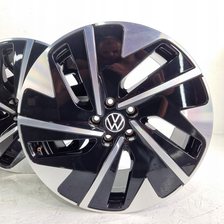 4x Alufelge 19 Zoll 8.0" 5x112 45ET Schwarz 14B601025C VW I Rim Wheel FEL2564764536vo