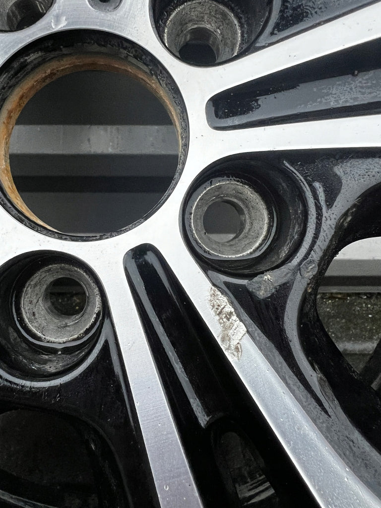 1x Alufelge 18 Zoll 7.5" 5x108 50 5ET Glanz Schwarz 32209452 Volvo Xc60