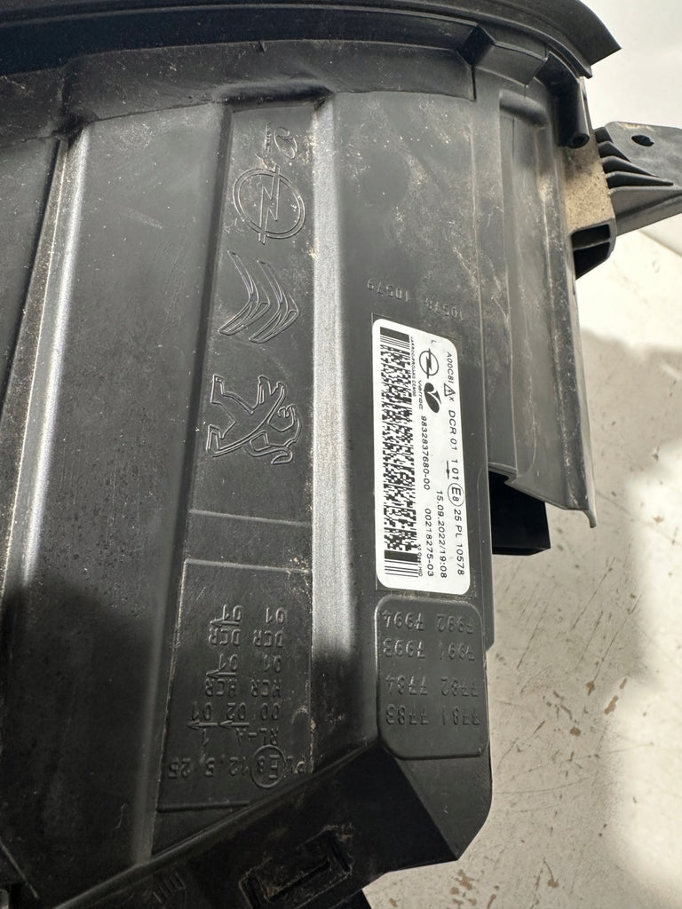 Frontscheinwerfer Opel Zafira C Vivaro Life 9832837680-00 Xenon Links Headlight SCH2325150933wb
