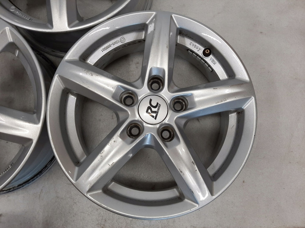4x Alufelge 15 Zoll 6.0" 5x112 43ET KBA49043 Audi Rim Wheel FEL1050960742wt