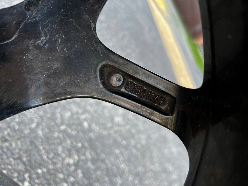 1x Alufelge 18 Zoll 7.5" 5x110 41ET Glanz Schwarz 50561169 Alfa Romeo Giulietta