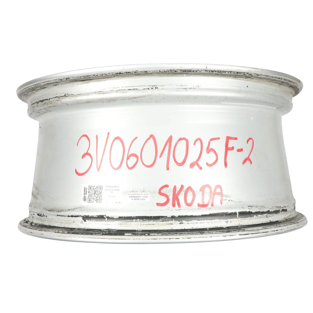 1x Alufelge 18 Zoll 8.0" 5x112 44ET Glanz Silber 3V0601025F Skoda Superb FEL9150671695pq