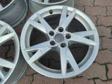 Laden Sie das Bild in den Galerie-Viewer, 4x Alufelge 17 Zoll 7.5" 5x112 38ET Glanz Schwarz 8W0601025K Audi A4 Rim Wheel FEL9666185149en