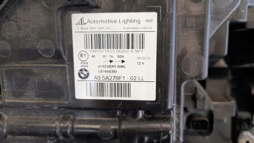 Frontscheinwerfer BMW X7 G07 5A279F1 Links Scheinwerfer Headlight SCH6509374235pb