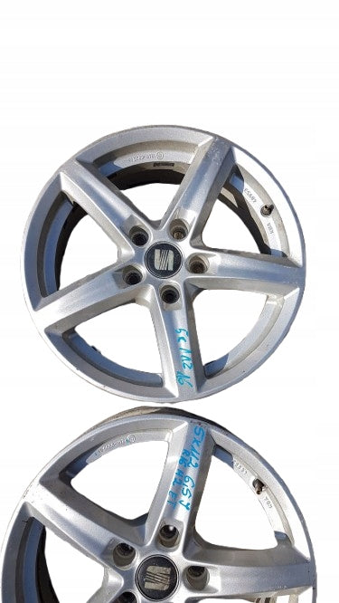 4x Alufelge 16 Zoll 6.5" 5x112 44ET Audi I Rim Wheel FEL3059858815us