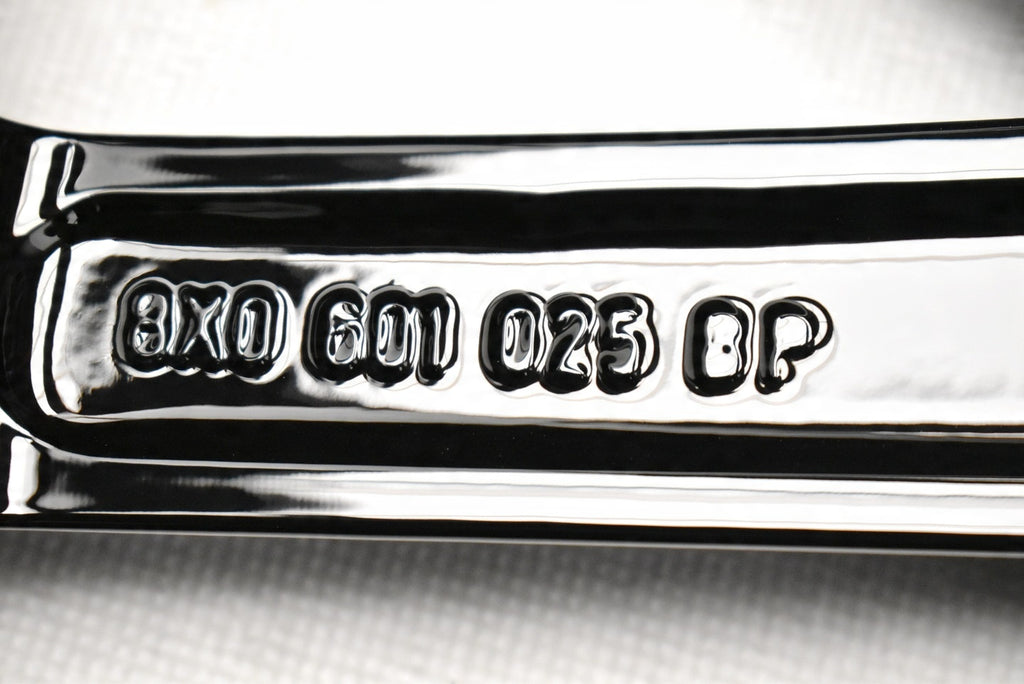 4x Alufelge 18 Zoll 7.5" 5x100 39ET Glanz Schwarz 8X0601025BP Audi A1 Rim Wheel