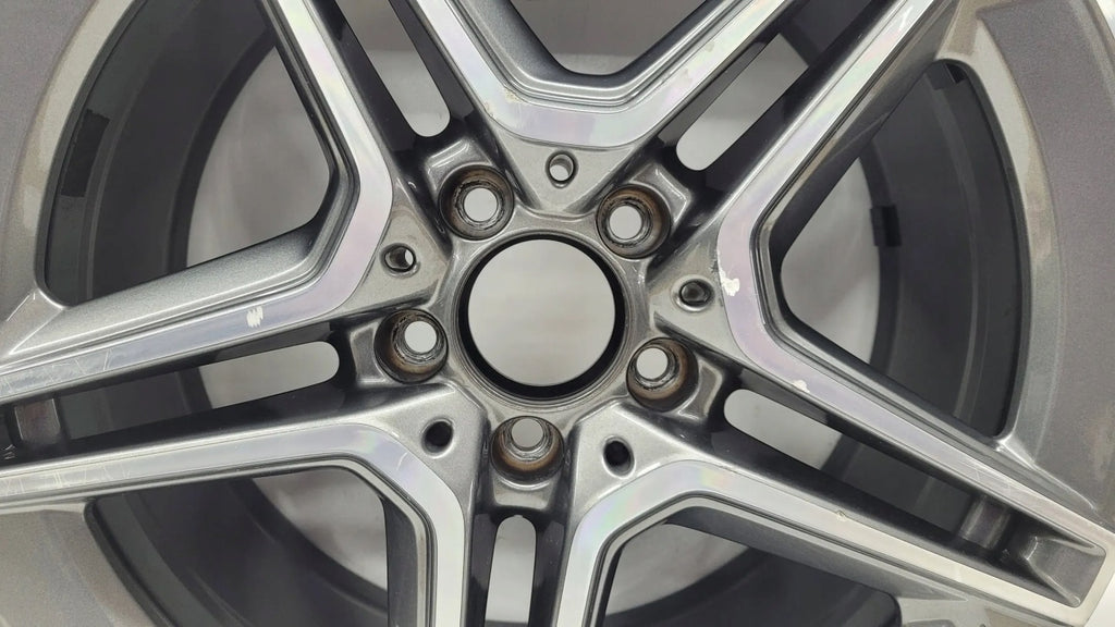 1x Alufelge 18 Zoll 6.5" 5x112 49ET A2054019600 Mercedes-Benz W205 Rim Wheel FEL1373191556ds