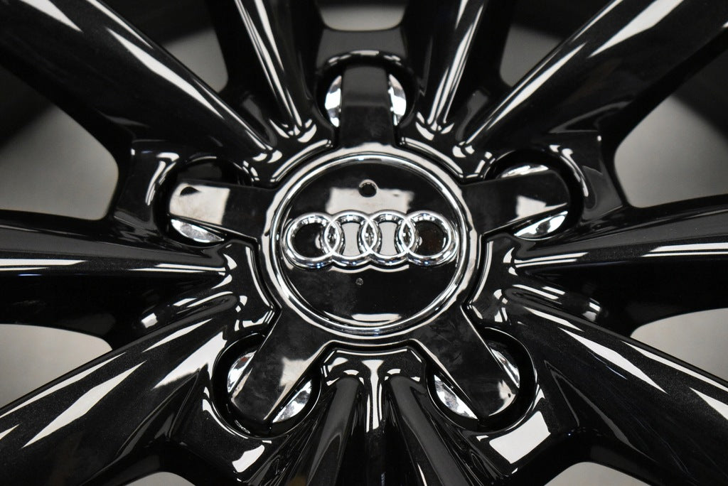 4x Alufelge 18 Zoll 8.0" 5x112 48ET Glanz Schwarz 4F0601025CP Audi A6 C6 FEL1362462969sa