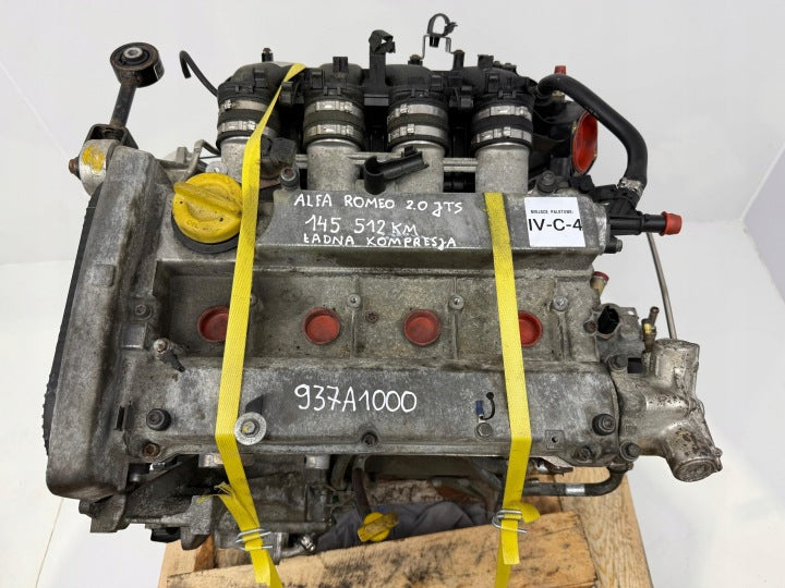 Motor Alfa Romeo Spider 937A1000 2.0 JTS 166PS 122kW 145TKm Benzin Unkomplett MOT8210457733nt