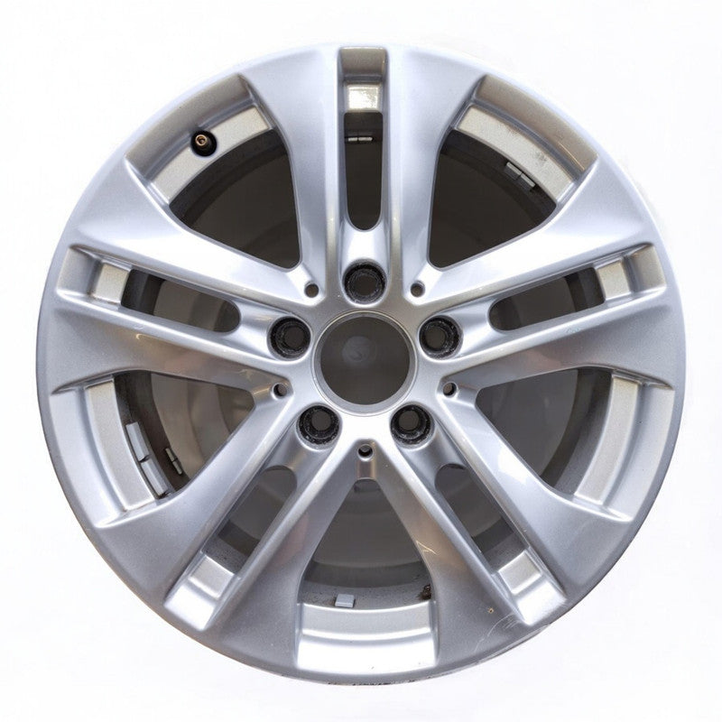 1x Alufelge 16 Zoll 7.0" 5x112 43ET Silber A2044011102 Mercedes-Benz Rim Wheel