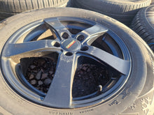 Laden Sie das Bild in den Galerie-Viewer, 4x Alufelge 16 Zoll 6.5" 5x105 38ET Glanz Schwarz Chevrolet Rim Wheel FEL1768306456ww