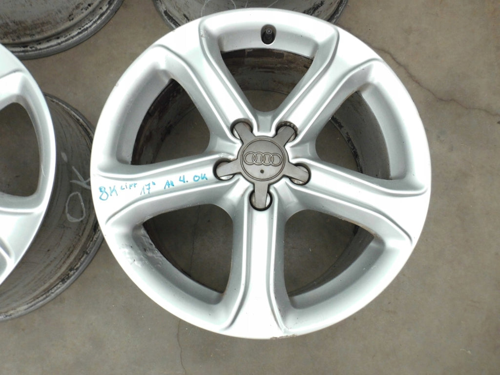 4x Alufelge 17 Zoll 7.5" 5x112 8K0601025BK Audi C6 A4 B8 Rim Wheel FEL7754779382jp