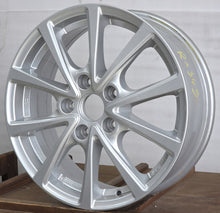 Load image into Gallery viewer, 1x Alufelge 16 Zoll 6.0" 5x112 50ET Glanz Silber Seat Altea Jetta Rim Wheel FEL4604730985xa