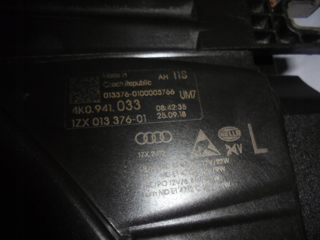 Frontscheinwerfer Audi A6 C8 4K0941033 4K0941034 Full LED Ein Satz Headlight SCH1420888110vd