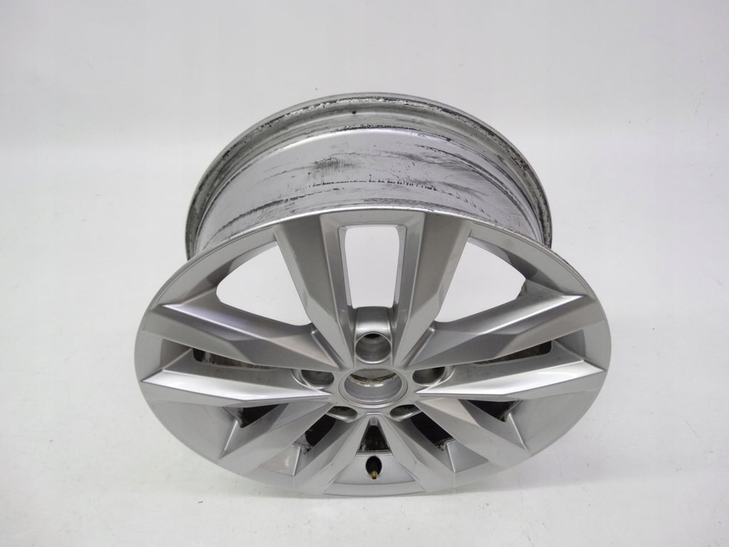 1x Alufelge 16 Zoll 6.5" 5x112 48ET Glanz Silber 5TA601025 VW Touran Rim Wheel FEL7330290962dq