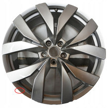 Load image into Gallery viewer, 2x Alufelge 20 Zoll 9.0" 5x112 33ET Glanz Silber 760601025C VW Touareg Rim Wheel FEL9016875501rv