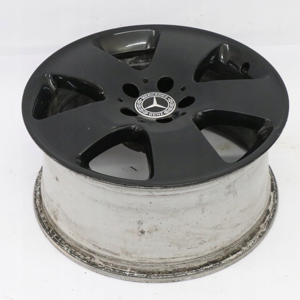 1x Alufelge 17 Zoll 8.0" 5x112 43ET Glanz Schwarz A2214010302 Mercedes-Benz W221 FEL1382310048wg