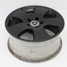 Load image into Gallery viewer, 1x Alufelge 17 Zoll 8.0" 5x112 43ET Glanz Schwarz A2214010302 Mercedes-Benz W221 FEL1382310048wg