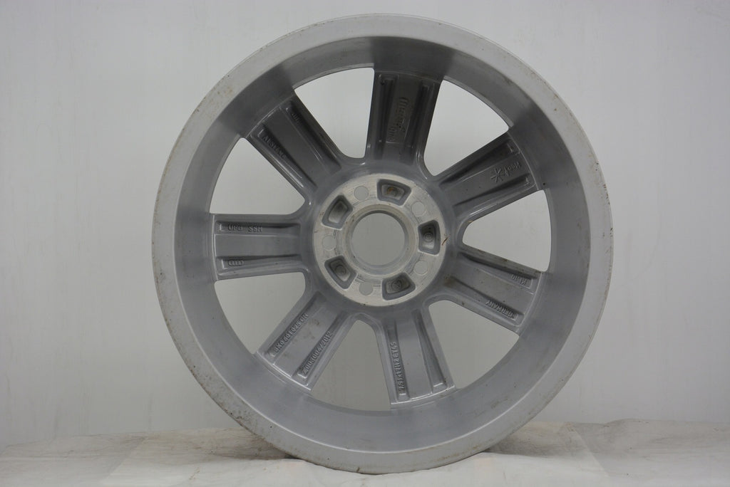 1x Alufelge 17 Zoll 7.5" 5x112 45ET Glanz Silber 8K0601025 Audi B8 Rim Wheel