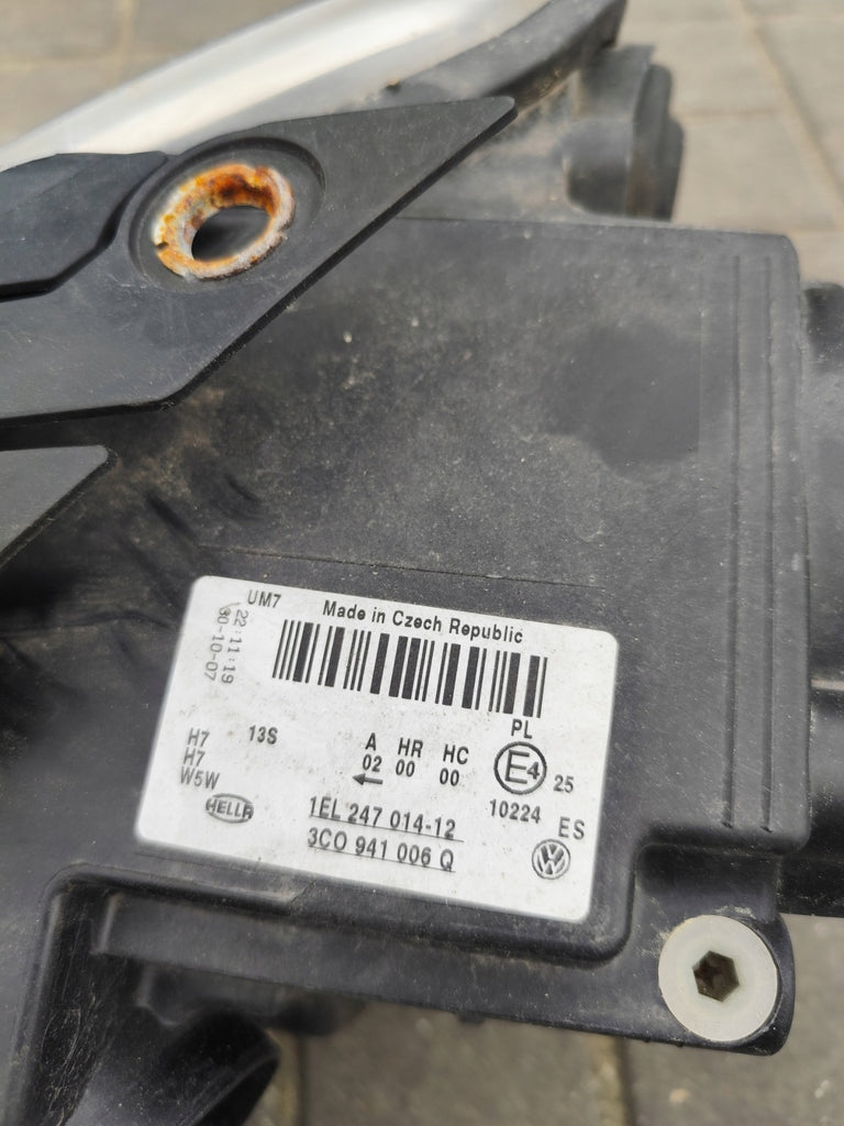 Frontscheinwerfer VW Passat 3C0941006Q Rechts Scheinwerfer Headlight SCH8788358335wa