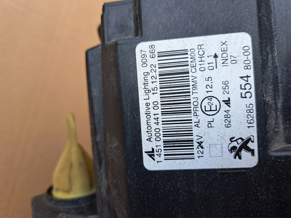 Frontscheinwerfer Peugeot 308 16285554 Links Scheinwerfer Headlight SCH5364267246ii