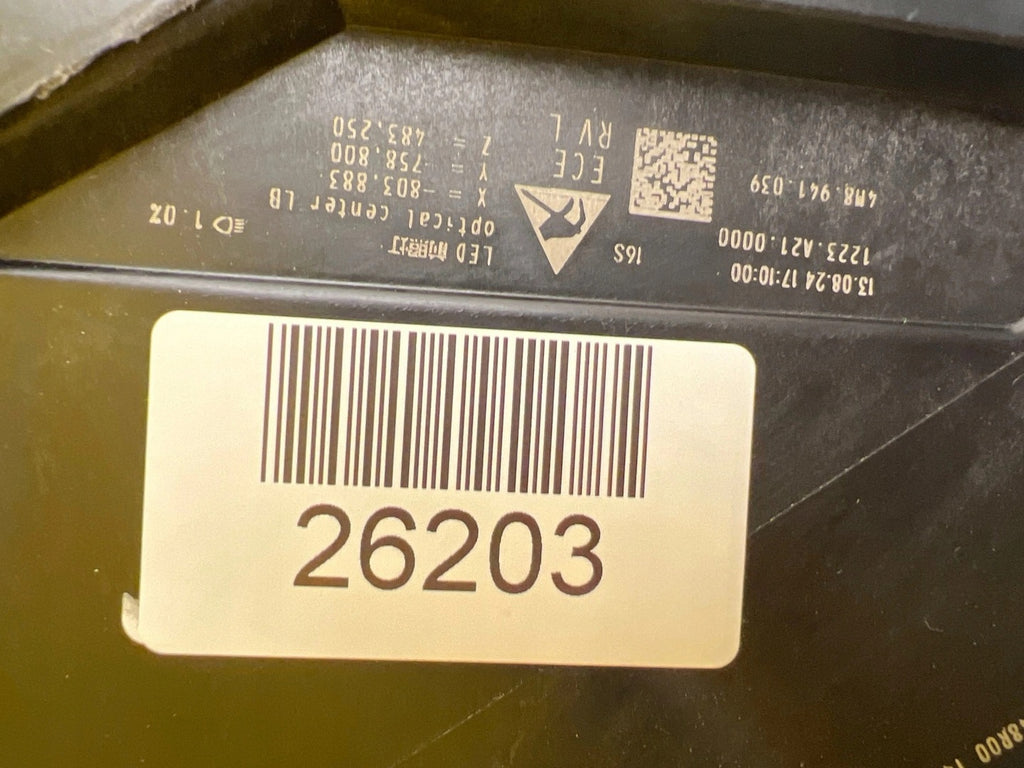 Frontscheinwerfer Audi Q8 4M8941039 LED Links Scheinwerfer Headlight SCH6761010095ml