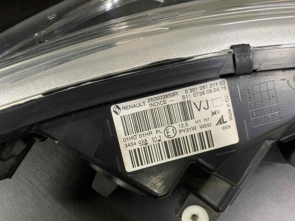 Frontscheinwerfer Renault Captur I 260603859R Ein Stück (Rechts oder Links) SCH5050652469ng
