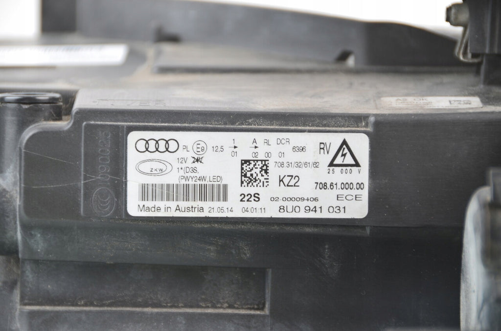 Frontscheinwerfer Audi Q3 8U0941031 Xenon Links Scheinwerfer Headlight SCH5376880883wk