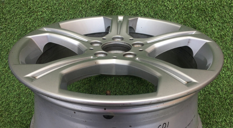 1x Alufelge 17 Zoll 8.0" 5x112 57ET Glanz Silber A2044010104 Mercedes-Benz W204 FEL9577974306xn