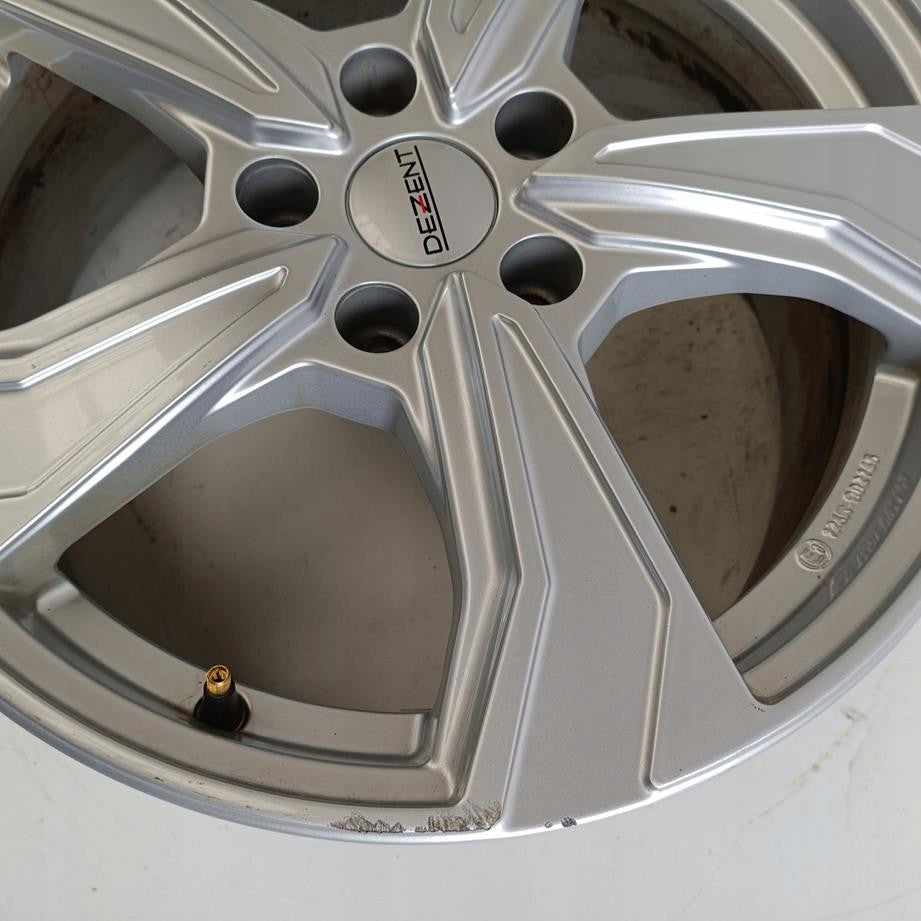 4x Alufelge 17 Zoll 7.5" 5x112 46ET Glanz Silber Audi I Rim Wheel FEL6718494606ac