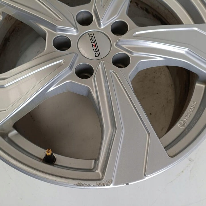 4x Alufelge 17 Zoll 7.5" 5x112 46ET Glanz Silber Audi I Rim Wheel FEL6718494606ac