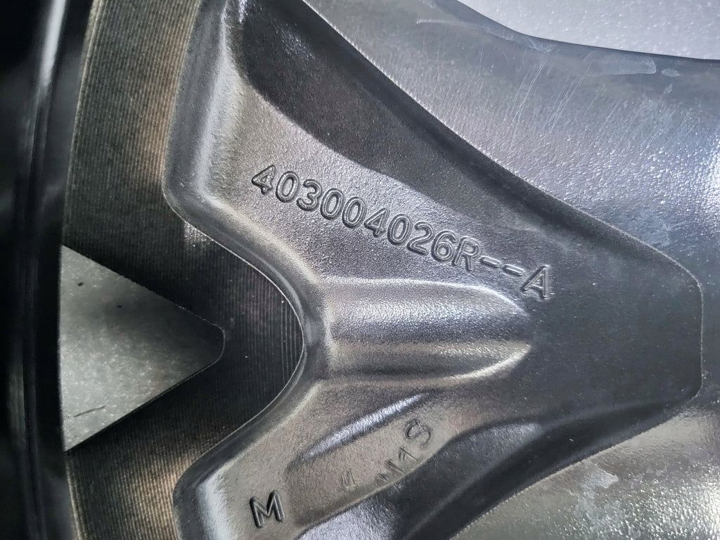 1x Alufelge 16 Zoll 6.5" 4x100 45ET 403004026R 403009410R Dacia Sandero III Clio FEL9632543321lg